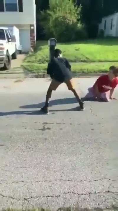 to bully someone with prosthetic legs