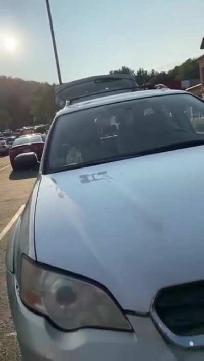 Drunk Couple Yell Racial Slurs In Front Of Child After Leaving Dog In Car At Grocery Store Parking Lot