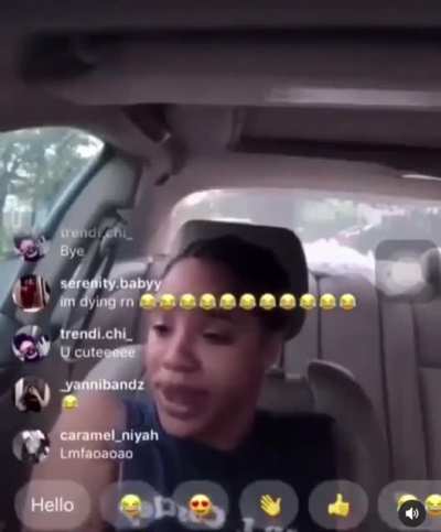 She havin trouble😭