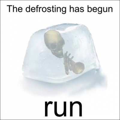 You are spooky because you thought spooktober ended too soon I&rsquo;m spooky because I already started celebrating spooktober 2023. We are not the same. Btw IT IS MELTING!!!