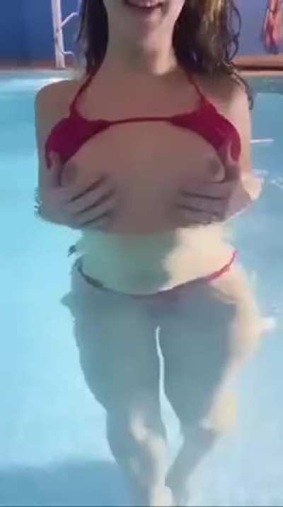 wanna get wet with me?