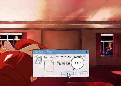 A pretty wild Monika animation (by @MmmS268 on Twitter)