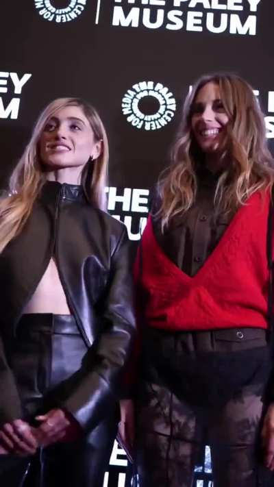 Natalia and Maya Hawke attend "Stranger Things" - The Final Season Celebration at The Paley Museum in New York City - IG December 2025