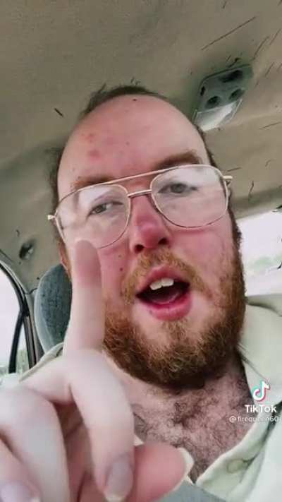 This guy pulls up as your Uber driver, wyd?