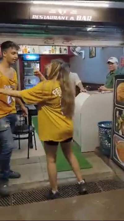 The son and his girlfriend of an ex minister think they own everyone (India)