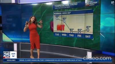 Shiri Spear Boston Fox 25 4 weather walks and FB Live 7/16/2024