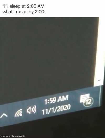 yeah mom i&rsquo;ll sleep at two i promise