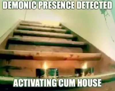 The cum house 😳👌🏻