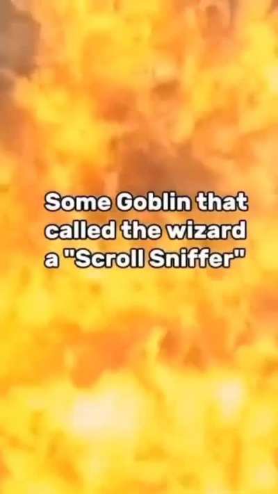 You know the green skin got a point tho