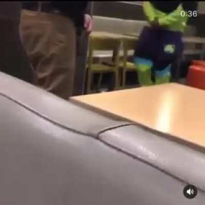 Dude Knocks Out Another Guy For Looking At His Wife