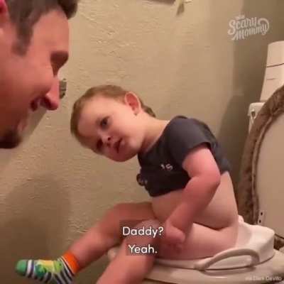 I didn't poop! I peed!