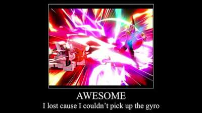 I just wanted the funny beyblade :((