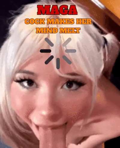 Fucking the liberal out of her with my superior maga cock