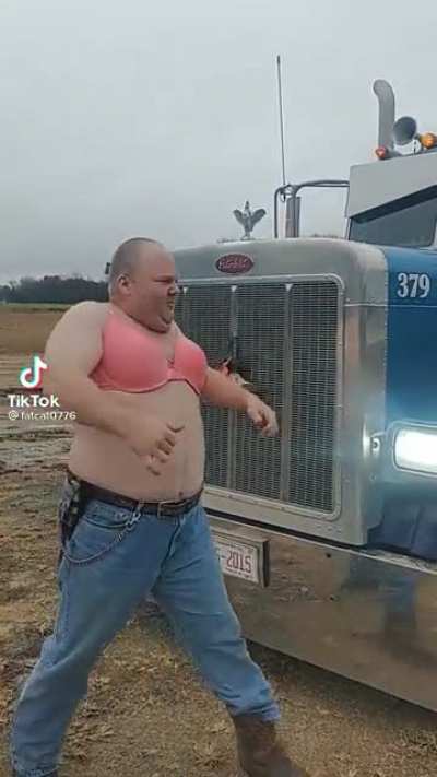 Trucker fight