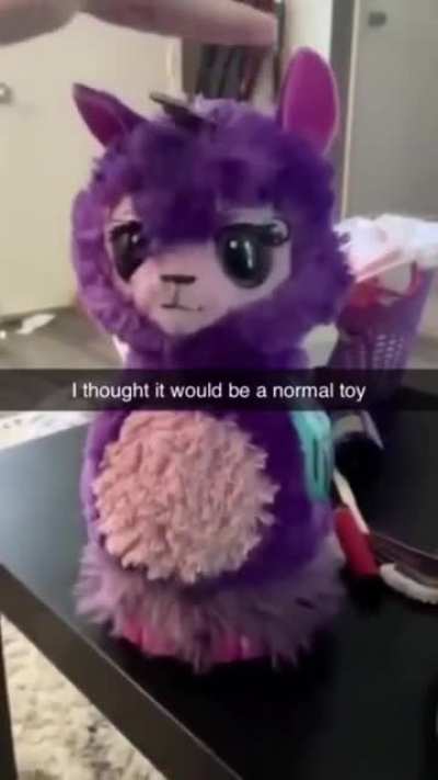 Llama toy, the secret boss fight