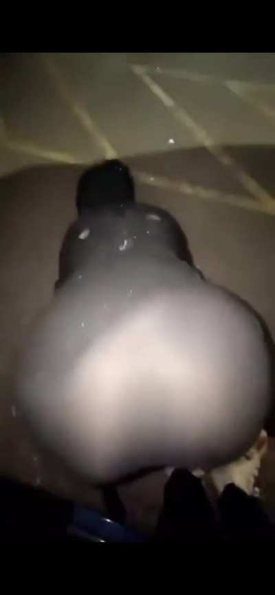 Transparent Black Dress Twerk 1