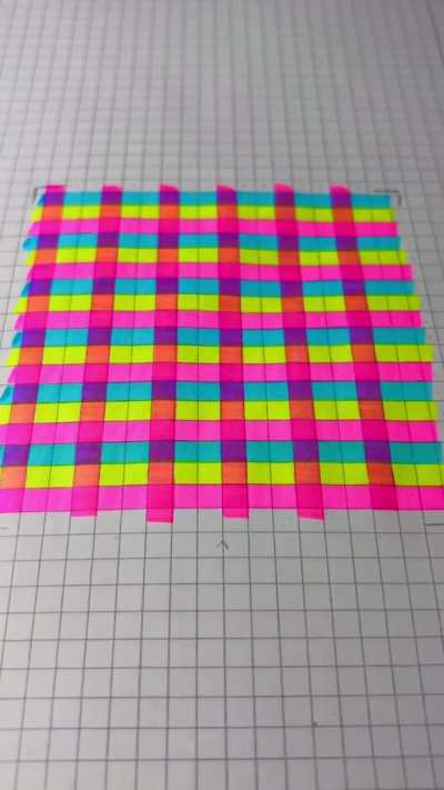 Great illusion by the colours
