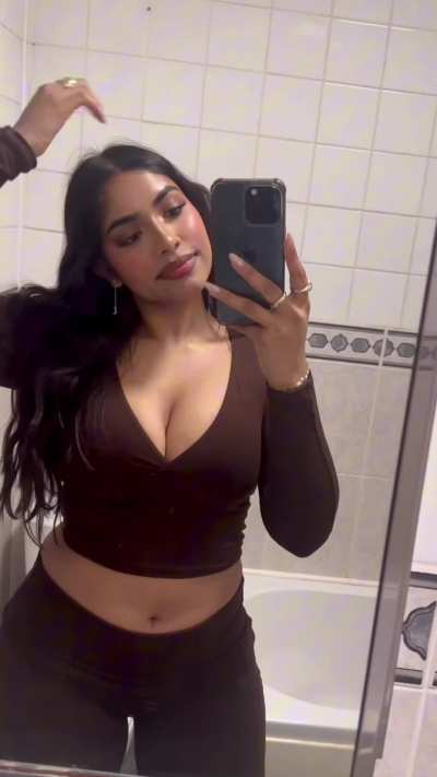 In brown