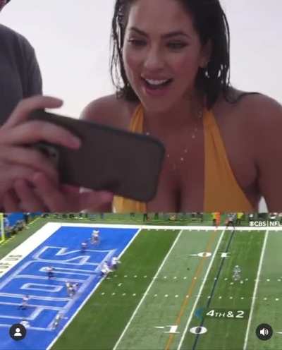 Lions QB Goff&rsquo;s girlfriend celebrates their first win