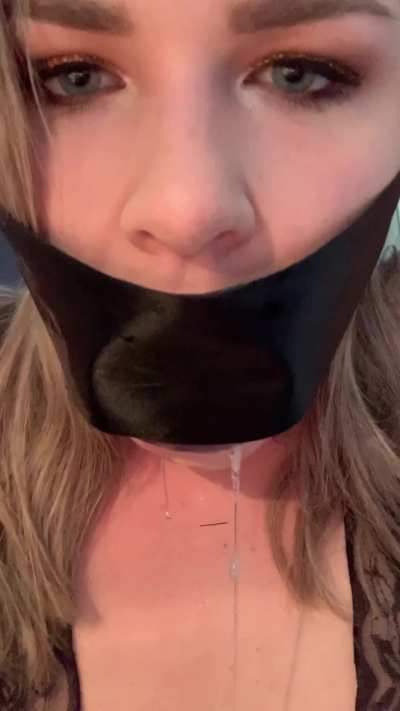gagged myself [f]
