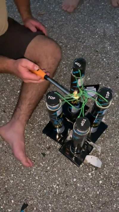 8 mortars 4 tubes some don&rsquo;t leave the ground.