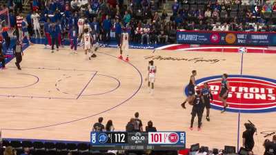 [Highlight] The Orlando Magic defeat the Detroit Pistons 112-101 in Game 1 of their series. Orlando wins their first road playoff game since 2020, while Detroit loses their 11th straight home playoff game and are without a home playoff win since 2008.