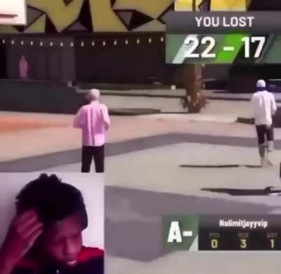 Bro got violated 😭