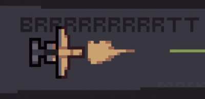 Pixel BRRRT calling-card