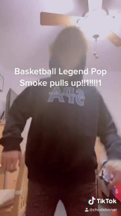 popsmoke plays b-ball,