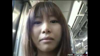 [/r/JapanXAmateur] Japanese Girl Stripping Naked In A Crowded Train Before Sucking Dick And Getting Fucked
