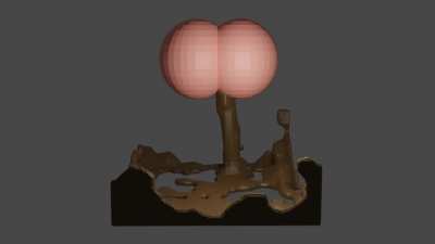 Crapping ass simulation (one of my first ever blender simulations). I honestly don&rsquo;t know why I made this