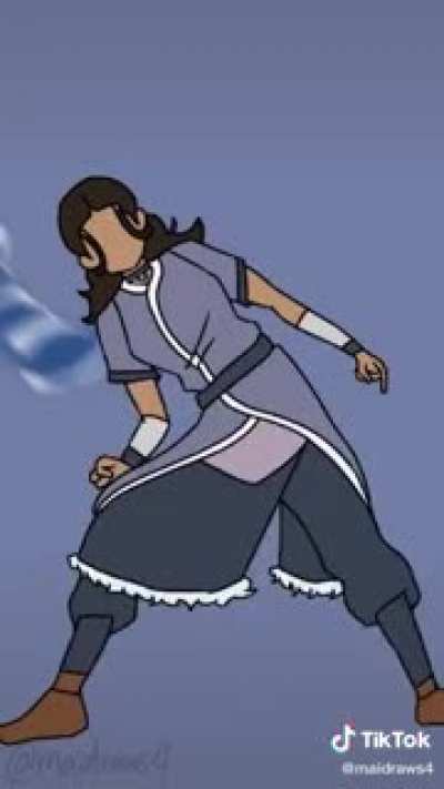 This sick animation of the gang dancing on beat. Credit to [maidraws4] in