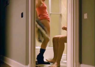 Guy gets quikie sex with wife's hot sister while wife sleeping at night