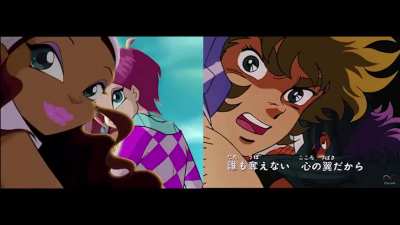 I am new to this series, and instantly recognized that Winx Club took heavy inspiration from it&hellip; 😂 The storyboard artists are big Saint Seiya fans!