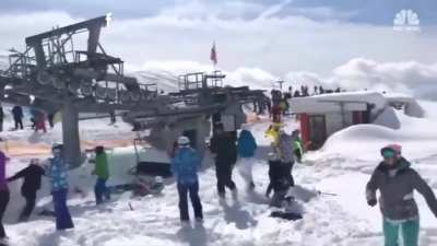 Ski lift malfunctions
