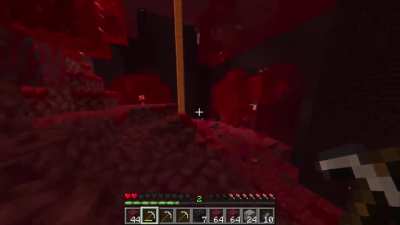 Irish man finds nether fortress; dies.
