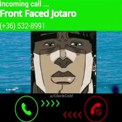 Jotaro wishes you a Merry Christmas
