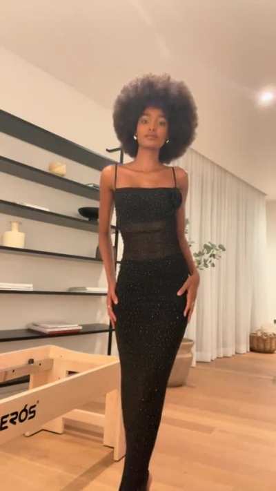 Bl&eacute;snya Minher (Angolan Model)
