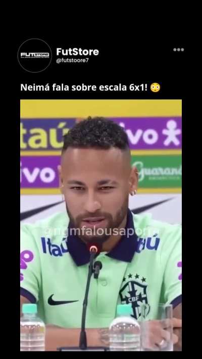 Se o menino Ney disse t&aacute; falado