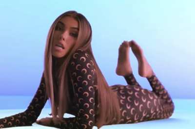 Madison in her music video for &lsquo;Baby&rsquo;
