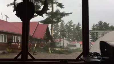 lighting strike
