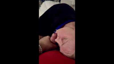 My mouth is addicted to the head of his cock