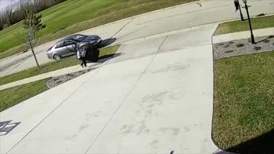Kid Vs Trash Bin