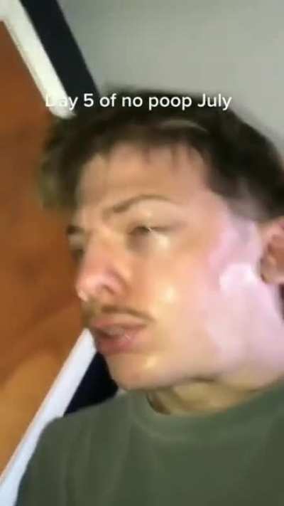 This guy really going harder than a no nut November