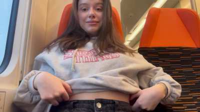 I&rsquo;m always open to have some naughty on the train 🥰 [OC]