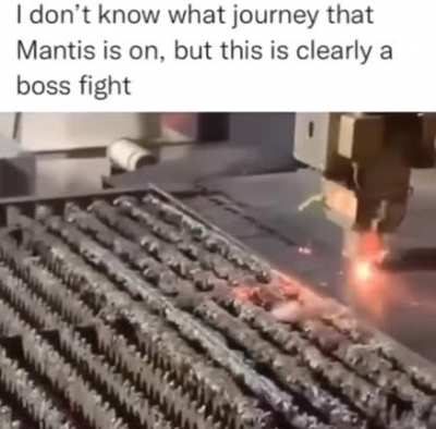 mantis, slayer of powers, against THE BEAM