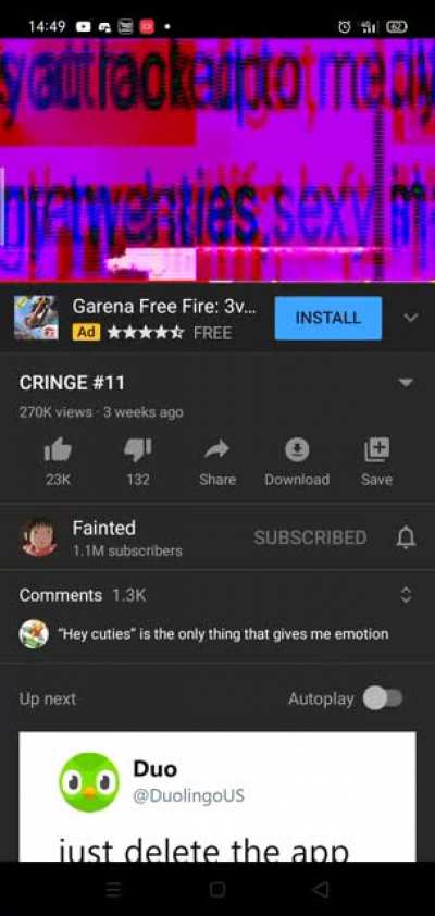 Subscribe and like to ķ̵̭̤̖̯͚̒̇͐̈́̏͝e̴̹͐͂̿̀̾̃̉͊̆́̂͝e̷͍͕͊̌̋̄̽̉̎́͌̀͗̇͘̚͜͝p̴̞̺̥̾̂̈͋̑ ̵̨̨͚͉̠̮͙̗͉̮͕̯̜̻̒̍̌̔̑͐̉͜͝͝y̶͙̘͋̽̃̽̇͌͗͐̊͠ọ̷̙̏͌̀͂͋̔̓̒̏̑̀̃̚ͅǘ̷̢̯̻̭̯̺͍͙͈͙̱̭͉̦͛̃r̸̛̜͎͎̪͗͗̍̈͛͊̂̀̾̈́͘ ̶̡̰̝̘͝s̵̙̠̀͊̆̑̓͠͠ó̷̦͙̻̹͍̰̱̺̲͑͑̒̀̐̐̃͂̈́̌͘͜ͅu̵̬̠̣̝̝̫͈̯̬͔͓̟͐̋̃̐̏̅͜ͅl̷̨̡̮̞̬̗̀̉͗̐̚ͅ
