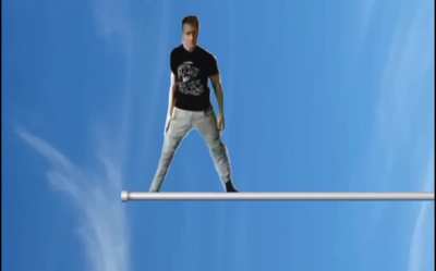 Flag of Man but music made him lose control