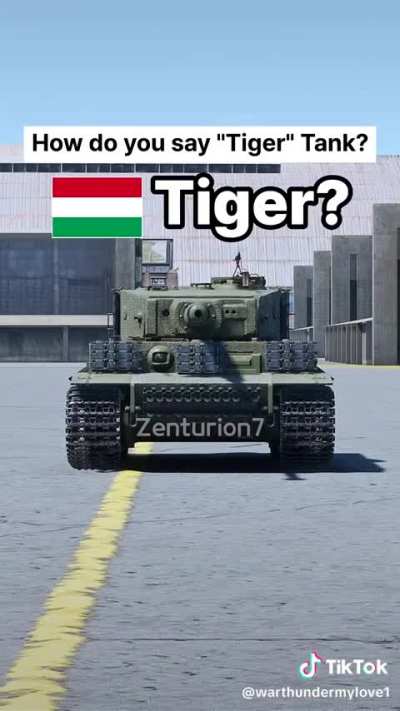 Japanese don't say Tiger