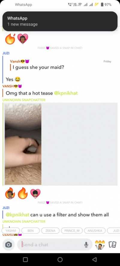 Made a couples group in snapchat. Interested couples DM ❤️